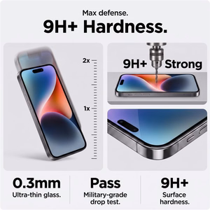 Tech-Protect Glass Spy+ 2 dalių rinkinys privatumo stiklas Samsung Galaxy A16 4G / 5G / A26 5G / A17 4G / 5G