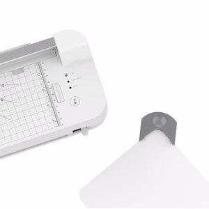 HP ONELAM COMBO A3 laminator, Warm, integrated trimmer, corner rounder, 40 cm/min speed + 15 pouches: 3xA4, 4xA5, 4xA6, 4xB-CARD, White