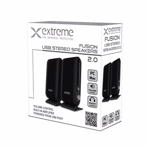 Extreme XP102 Speakers 2.0 channels 4 W Black