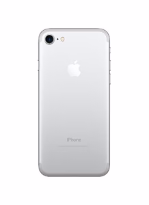Baterijos dangtelis iPhone 7 sidabrinis pilnas su flex originalus (naudotas Grade B)