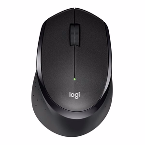 LOGITECH M330 SILENT PLUS JUODA pelė