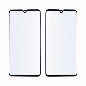 Outer Screen Glass Compatible With Huawei Mate 20 Black HQ