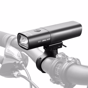 Rockbros RHL950 Front Bike Light 950lm with Removable USB-C Battery - Black
