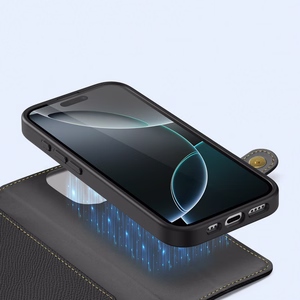 Odinis dėklas telefonui Dux Ducis Lawa iPhone 16 Pro - juodas