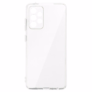 Galinė dėklas telefonui 2 mm puikiai tinka SAMSUNG GALAXY A52/A52S skaidrus