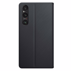 3mk Wallet Case dėklas Sony Xperia 1 V - juodas