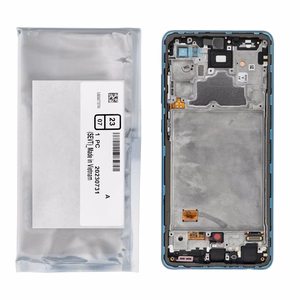 ServicePack LCD Display for SAMSUNG A72 4G A725F GH82-25460B Blue