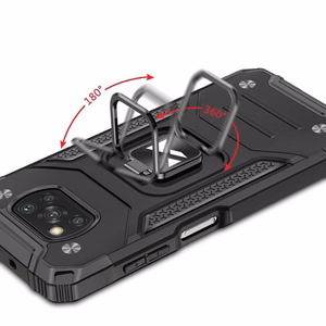 Wozinsky Ring Armor прочный гибридный чехол + магнитный держатель для Samsung Galaxy A03s синий
