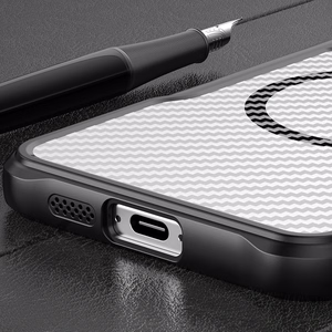 Defender Carbon Mag dėklas for Samsung Galaxy S26 Plus juodas