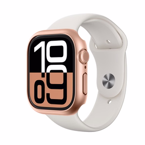 AmazingThing Minimal чехол для Apple Watch 46 мм – розовое золото