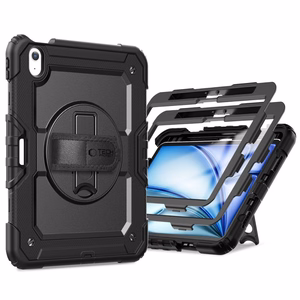 Tech-Protect Solid360 Case for iPad Air 11" (2024/2025/2026) - Black
