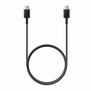 USB kabelis Samsung EP-DA705BBEGWW Type-C-Type-C 1.0m juodas
