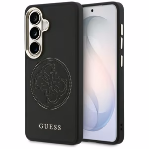 Guess case Perforated Logo MagSafe for Samsung Galaxy S26 black