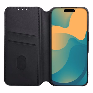 Чехол-книжка для iPhone 17 / 18 Cubic Book черный