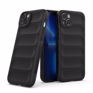 Magic Shield Case dėklas telefonui iPhone 14 Plus lankstus šarvuotas dangtelis juodas