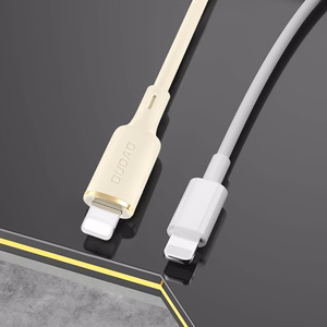 Dudao L7SCL USB-C - Lightning kabelis 30W 2m - smėlio spalvos