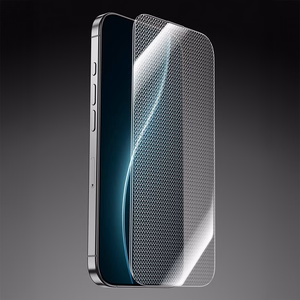 Benks Apsauginis stiklas Glass Warrior Safyro danga skirta iPhone 17 Pro Max - juodas