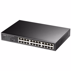 Cudy GS1024 tinklo komutatorius Gigabit Ethernet (10/100/1000) juodas