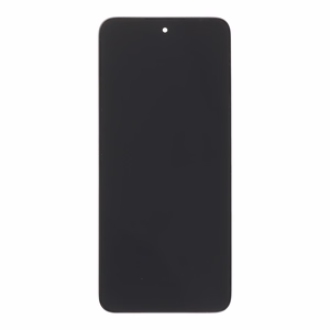 Ekranas Xiaomi Redmi 12 4G / Redmi 12 5G / Poco M6 Pro 5G su lietimui jautriu stikliuku ir rėmeliu juodas OEM