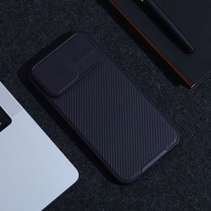 Dėklas Nillkin CamShield Pro Apple iPhone 14 Pro Max mėlynas
