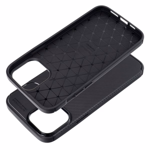 Чехол для iPhone 13 PRO Carbon Premium чёрный