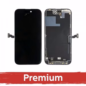 LCD-дисплей совместимый с iPhone 14 Pro чёрный (Hard OLED / Premium) / съёмный IC /