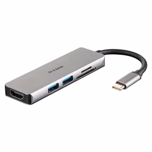 D-Link DUB-M530 – 5-in-1 USB-C hub with HDMI and SD/microSD card reader