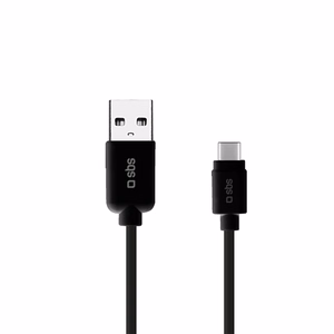 SBS TECABLETYC1KPOS Кабель USB-A - USB-C 1m - чёрный