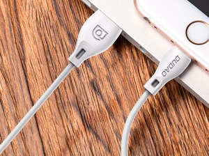 Кабель Dudao USB Type C 2.1A 1м белый (L4T 1m white)