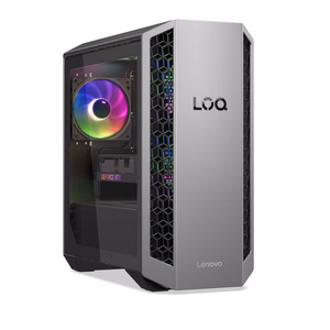 Lenovo LOQ Tower 26ADR10 Ryzen 7 8745HX 32GB DDR5 5200 SSD1TB GeForce RTX 5060 8GB Win11 pilkas / juodas