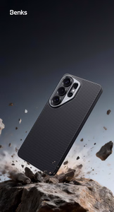 Benks Magnetic Armor Pro Kevlar чехол металлическая рамка 600D (G050) для Samsung Galaxy S26 Ultra чёрный