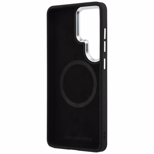 Karl Lagerfeld Perforated KL MagSafe Чехол для Samsung Galaxy S26 Ultra - коричневый