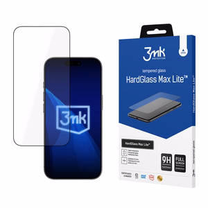 Закаленное стекло 3mk HardGlass Max Lite Black для iPhone Air