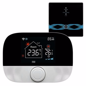 TUYA programuojamas šildymo termostatas dujiniam katilui, Wi-Fi, RF, 3A