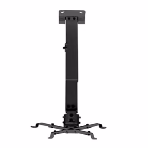 Sunne PRO02 – tilting and swiveling ceiling mount for projectors, maximum load 20 kg, black