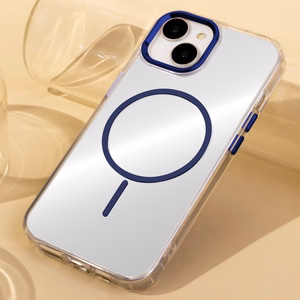 Clear Thin Mag dėklas iPhone 17 6,3" mėlynas