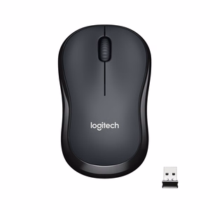 LOGITECH M220 Silent Black belaidė optinė pelė, 2.4GHz