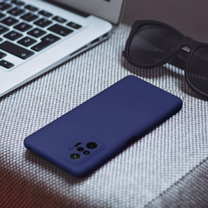 Minkštas dėklas telefonui XIAOMI Redmi Note 13 5G tamsiai mėlynas