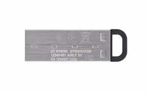 Kingston Technology DataTraveler Kyson USB atmintukas 64 GB USB A tipo 3.2 Gen 1 (3.1 Gen 1) Sidabras