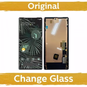 Black display with frame for Google Pixel 6 Pro (refurbished in China)