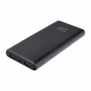 Išorinė baterija POWER BANK Blue Star (W1061) 10000mAh (2xUSB; 1xType-C) juoda