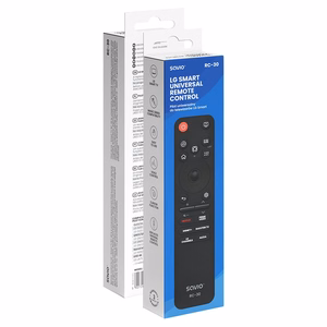 Savio RC-30 nuotolinio valdymo pultelis IR/Bluetooth Spaudžiamieji mygtukai