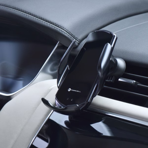 Belaidis automobilinis įkroviklis-laikiklis Forcell (HS1) (15W) su automatiniu užrakinimu