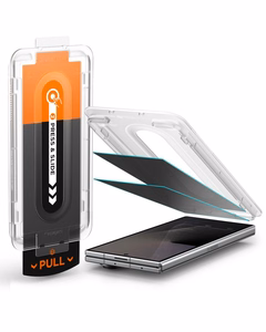 Spigen Glas.tR EZ Fit Pro HD Privacy privatumo grūdintas stiklas, 2 vnt., skirtas Samsung Galaxy Z Fold 7 / 8 Ultra