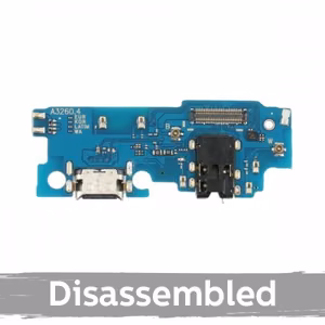 Charging Port Compatible With Samsung A326 A32 5G with Flex / Silver (Disassembled)