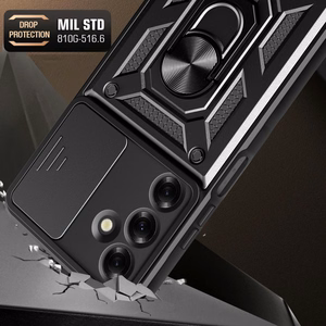 Tech-Protect Camshield Pro dėklas Samsung Galaxy M35 5G - juodas