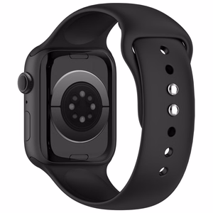 Tech-Protect silikoninis dirželis Apple Watch 44 / 45 / 46 / 49 mm, juodas