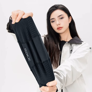 Rockbros LF25956 besiūlė megzta dviratininko kepuraitė – juoda