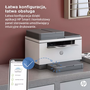 HP LaserJet MFP M234sdw spausdintuvas, nespalvotas, skirtas mažam biurui, spausdinimas, kopijavimas, skenavimas, dviejų dažnių Wi-Fi