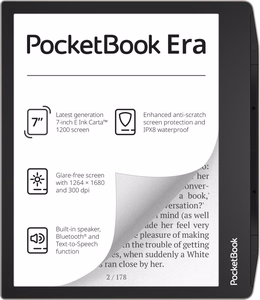 PocketBook 700 Era Silver el. knygų skaityklė su jutikliniu ekranu 16 GB juoda, sidabrinė